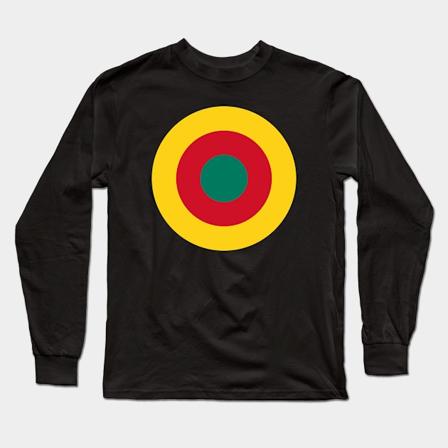 Cameroon Air Force Roundel Long Sleeve T-Shirt by Lyvershop